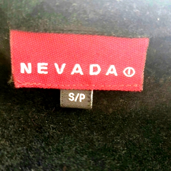 Nevada Petite Suede Rhinestone Button Jacket Size S - Picture 9 of 12